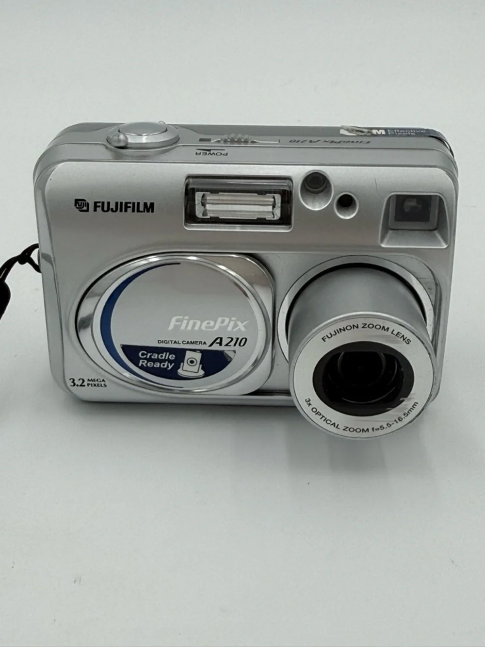 Fujifilm FinePix A Series A210 3.2MP Digital Camera - Silver Tested Works